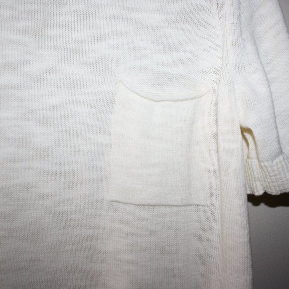 EUC Gap Crewneck Pocket Sweater in Slub Cotton - Picture 7 of 9